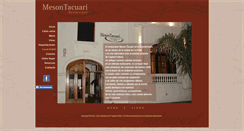 Desktop Screenshot of mesontacuari.com